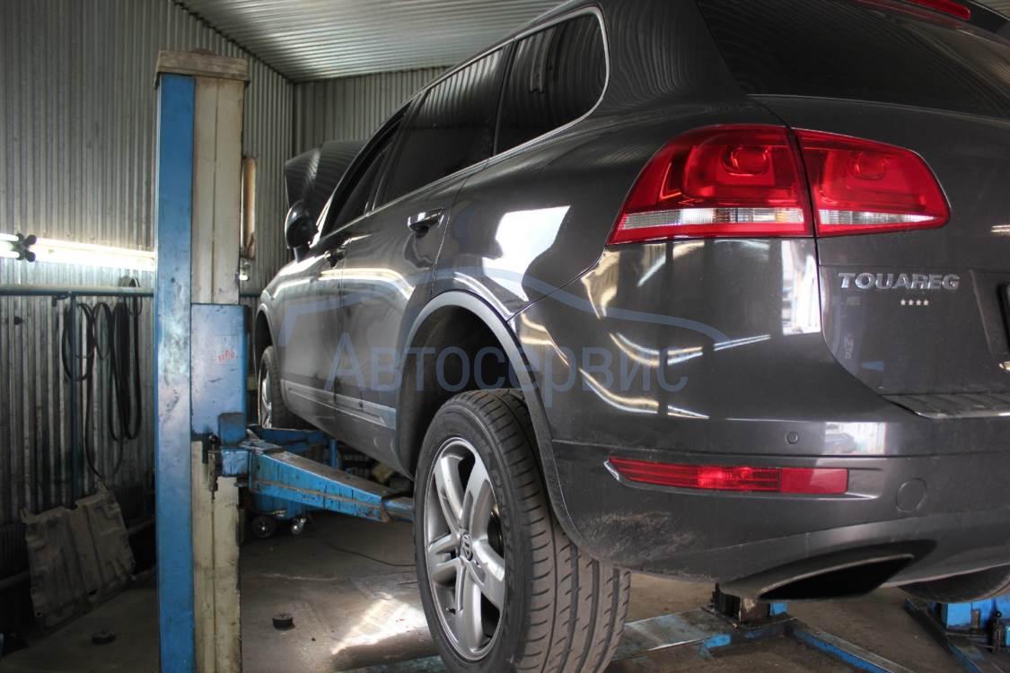 Обслуживание touareg. Задние тормоза Туарег 1.