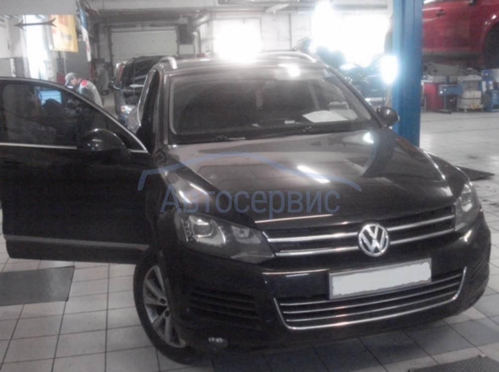 Диагностика touareg