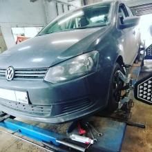 сход развал поло седан