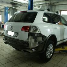 туарег в автосервисе