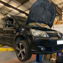 фв кадди на подъемнике